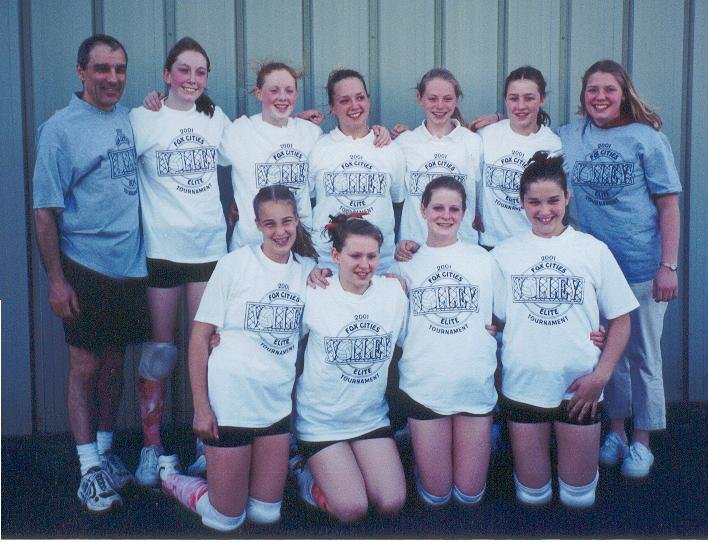 Another tournament, 2nd place T-shirts....Oh well.....Is it just me or do they make us look chubby? 